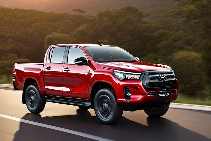 Toyota Hilux — economy mode